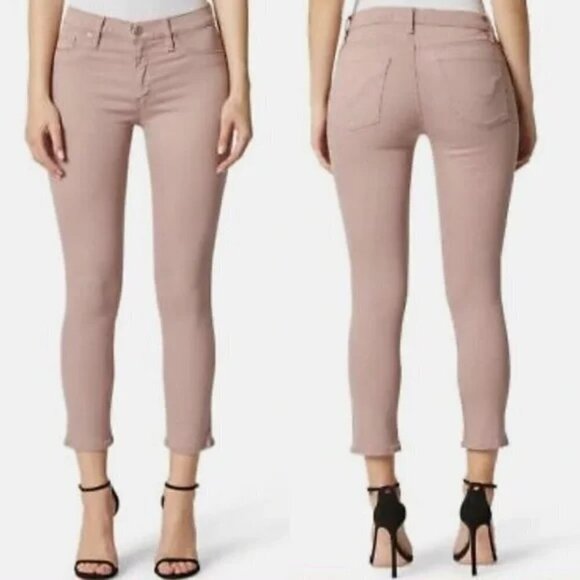 Hudson Jeans Nico Ankle Skinny Dusty Rose Mauve 28 NWT - Picture 1 of 12
